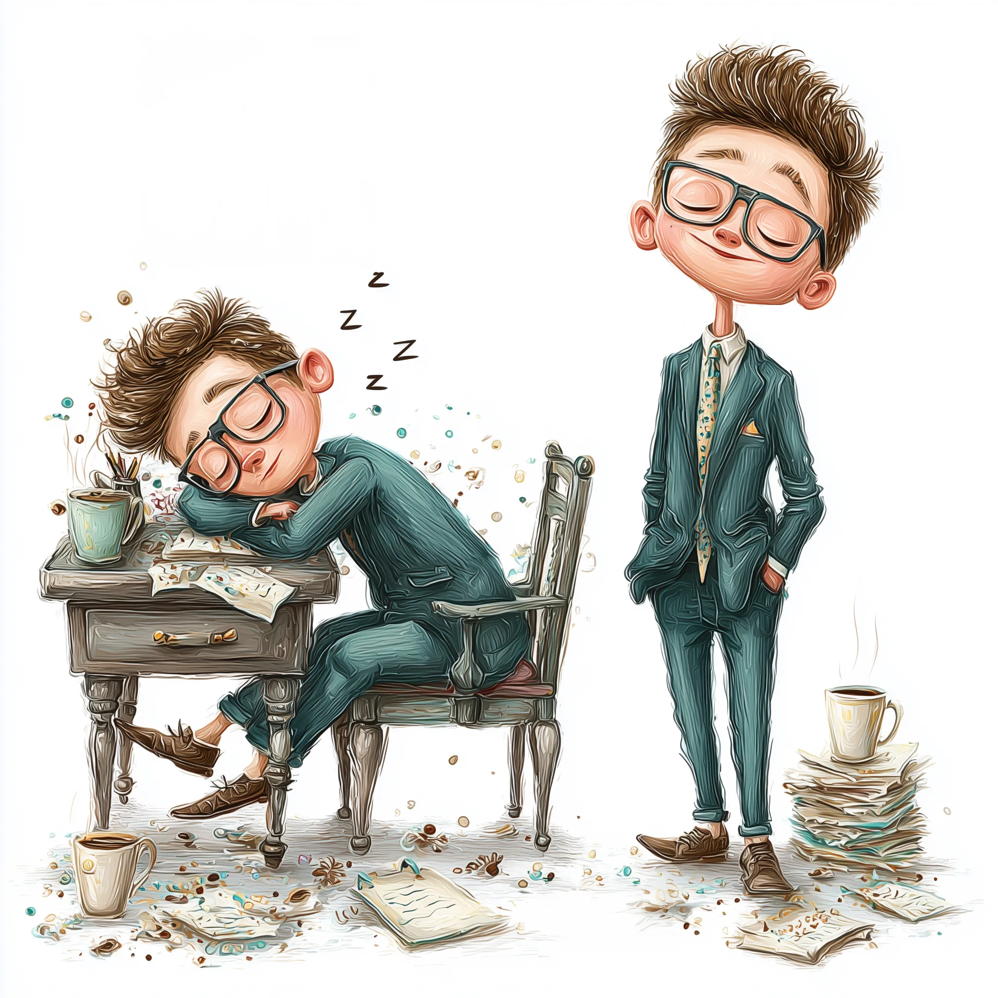 일 잘하는 사람과 일 못하는 사람